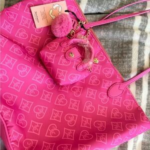 Juicy Couture Tote Bag with Mini Pouch
